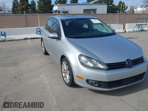 2013 Volkswagen Golf TDI with VIN WVWDM7AJ9DW128004, listed as a IAAI auction lot 41731917 with 226,522 mi miles and . Bid and sale history available at DreamBid. Image 1.