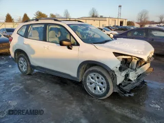 2021 Subaru Forester with VIN JF2SKADC4MH444763, listed as a Copart auction lot 42587325 with 72,668 mi miles and Salvage Title. Bid and sale history available at carsss.com. Image 4.