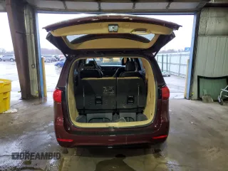 2016 Kia Sedona SX with VIN KNDMC5C1XG6184283, listed as a Copart auction lot 47830095 with 109,445 mi miles and Salvage Title. Bid and sale history available at carsss.com. Image 6.