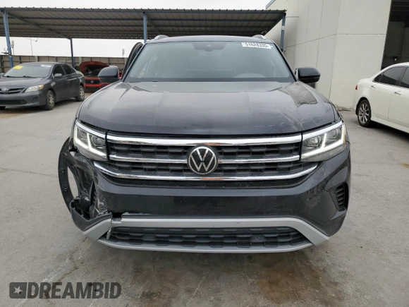 2020 Volkswagen Atlas SEL with VIN 1V2MC2CA9LC206962, listed as a Copart auction lot 51628335 with 47,166 mi miles and Salvage title. Bid and sale history available at DreamBid. Image 5.