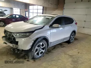 2018 Honda CR-V EX-L with VIN 5J6RW2H87JL017559, listed as a Copart auction lot 46230535 with 121,419 mi miles and Salvage Title. Bid and sale history available at DreamBid. Image 12.