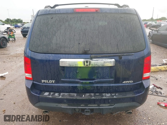 2013 Honda Pilot Touring with VIN 5FNYF4H95DB007125, listed as a IAAI auction lot 42493693 with Not provided miles and . Bid and sale history available at DreamBid. Image 16.