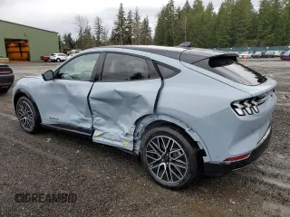 2024 Ford Mustang Mach-E Premium with VIN 3FMTK3SU2RMA20989, listed as a Copart auction lot 46370085 with 54 mi miles and Salvage Title. Bid and sale history available at DreamBid. Image 2.