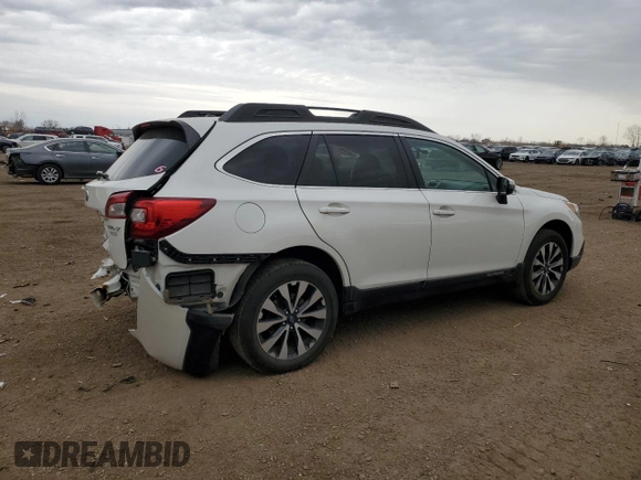 2015 Subaru Outback Limited with VIN 4S4BSALC6F3222124, listed as a Copart auction lot 49605605 with 99,005 mi miles and Salvage Title. Bid and sale history available at DreamBid. Image 3.