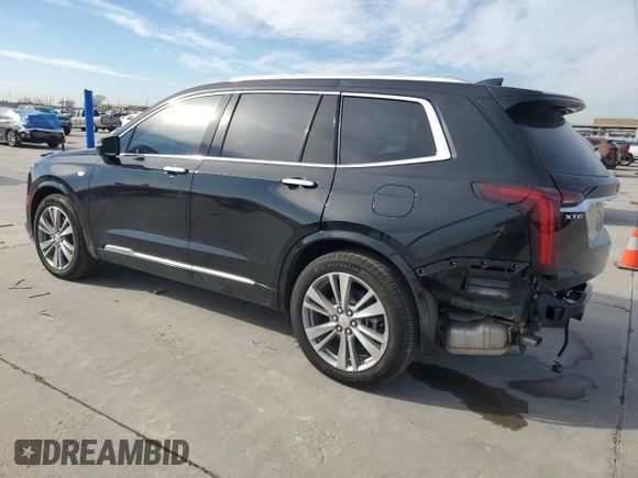 2024 Cadillac XT6 FWD Premium Luxury with VIN 1GYKPCRS7RZ710803, listed as a Copart auction lot 88152345 with 10,409 mi miles and Salvage Title. Bid and sale history available at carsss.com. Image 2.