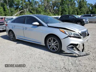 2015 Hyundai Sonata Sport z VIN 5NPE34AB2FH068008, wystawiony jako Copart lot #55229475 z przebiegiem 102 088 mil mil oraz Nie do naprawy • Non repairable. Historia ofert i sprzedaży dostępna na DreamBid. Obrazek 4.