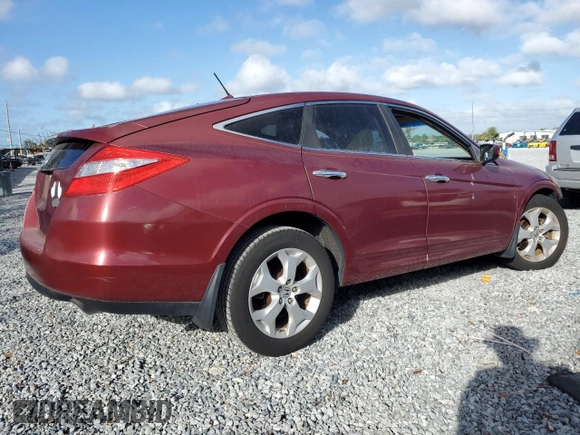2010 Honda Accord Crosstour EX-L with VIN 5J6TF1H51AL016655, listed as a Copart auction lot 85327374 with 120,886 mi miles and Salvage Title. Bid and sale history available at carsss.com. Image 3.