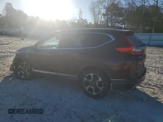 2017 Honda CR-V Touring with VIN 5J6RW1H91HL015447, listed as a Copart auction lot 49763585 with 116,158 mi miles and Salvage Title. Bid and sale history available at carsss.com. Image 2.