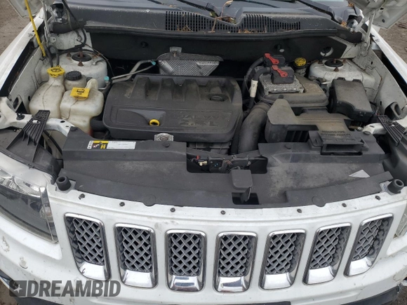 2017 Jeep Compass High Altitude with VIN 1C4NJCEB6HD186937, listed as a Copart auction lot 57953105 with 190,876 mi miles and Salvage title. Bid and sale history available at DreamBid. Image 12.