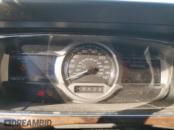 2016 Ford Taurus Limited with VIN 1FAHP2F84GG114081, listed as a Copart auction lot 44308665 with 138,819 mi miles and Salvage Title. Bid and sale history available at DreamBid. Image 9.