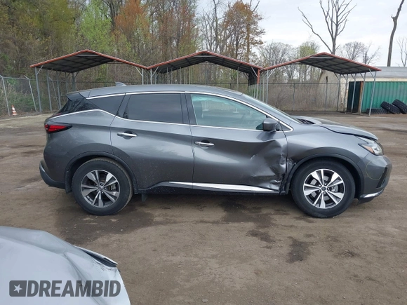 2021 Nissan Murano S z VIN 5N1AZ2AS5MC131981, wystawiony jako IAAI lot #42010176 z przebiegiem 24 538 mil mil oraz . Historia ofert i sprzedaży dostępna na DreamBid. Obrazek 13.