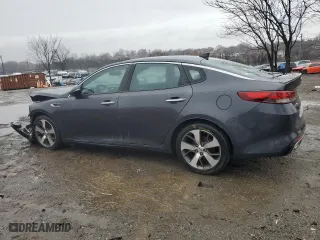 2017 Kia Optima SX with VIN 5XXGW4L21HG125603, listed as a Copart auction lot 84327794 with 75,342 mi miles and Salvage Title. Bid and sale history available at carsss.com. Image 2.