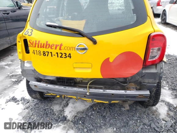 2018 Nissan Micra S z VIN 3N1CK3CP8JL257318, wystawiony jako Copart lot #81937884 z przebiegiem 87 948 mil mil oraz Szkody całkowita. Historia ofert i sprzedaży dostępna na DreamBid. Obrazek 12.