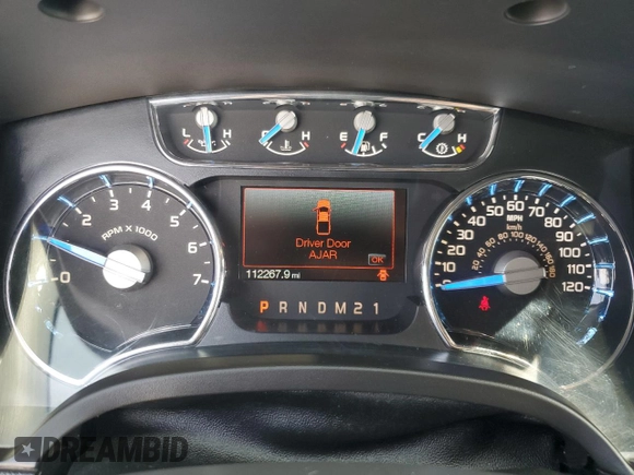 2013 Ford F-150 XL with VIN 1FTFW1ET9DKF17986, listed as a Copart auction lot 53435075 with 112,267 mi miles and Clean Title. Bid and sale history available at carsss.com. Image 9.