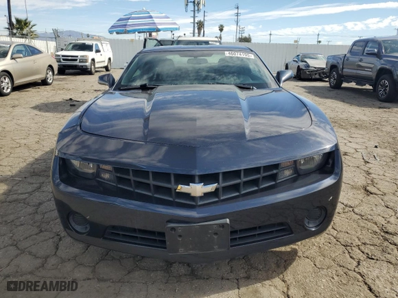 2013 Chevrolet Camaro LS with VIN 2G1FA1E32D9169408, listed as a Copart auction lot 46074195 with 121,410 mi miles and Salvage Title. Bid and sale history available at carsss.com. Image 5.