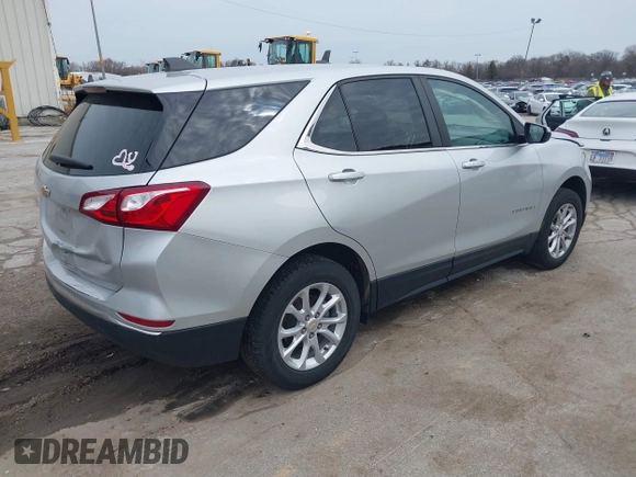 2021 Chevrolet Equinox LT z VIN 3GNAXUEV3MS133823, wystawiony jako IAAI lot #41826494 z przebiegiem 102 361 mil mil oraz . Historia ofert i sprzedaży dostępna na DreamBid. Obrazek 4.