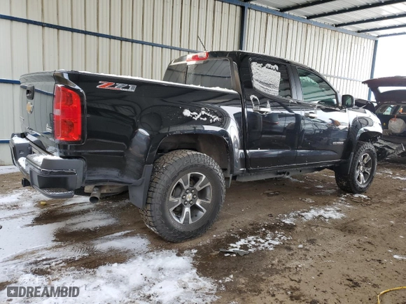 2016 Chevrolet Colorado 4WD Z71 with VIN 1GCGTDE32G1123917, listed as a Copart auction lot 44862055 with 71,202 mi miles and Salvage Title. Bid and sale history available at carsss.com. Image 3.