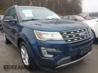 2016 Ford Explorer XLT with VIN 1FM5K8DH4GGD08249, listed as a IAAI auction lot 41821894 with 155,467 mi miles. Bid and sale history available at carsss.com. Image 1.