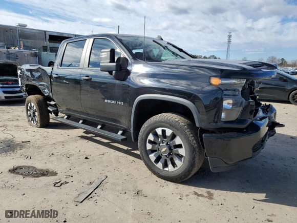 2021 Chevrolet Silverado 2500HD Custom with VIN 1GC4YME71MF249675, listed as a Copart auction lot 40255904 with 57,991 mi miles and Non Repairable. Bid and sale history available at carsss.com. Image 4.