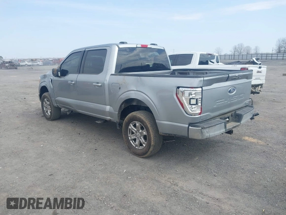 2023 Ford F-150 XL with VIN 1FTFW1E82PKF84459, listed as a IAAI auction lot 41649953 with 17,685 mi miles and . Bid and sale history available at carsss.com. Image 3.