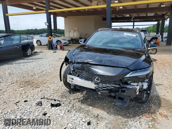 2023 Lexus RX 350h with VIN 2T2BBMCA9PC012500, listed as a Copart auction lot 56411065 with 34,859 mi miles and Salvage title. Bid and sale history available at DreamBid. Image 5.