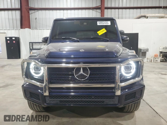 2020 Mercedes-Benz G 550 z VIN W1NYC6BJ8LX345414, wystawiony jako Copart lot #50952435 z przebiegiem 14 261 mil mil oraz Szkody całkowita. Historia ofert i sprzedaży dostępna na DreamBid. Obrazek 5.
