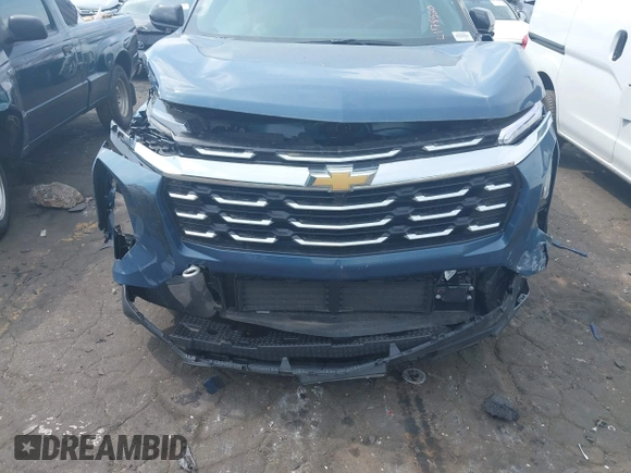 2025 Chevrolet Equinox FWD LT with VIN 3GNAXHEG1SL178520, listed as a IAAI auction lot 42148692 with 5,345 mi miles and . Bid and sale history available at DreamBid. Image 6.
