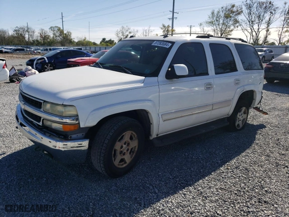 2005 Chevrolet Tahoe Z71 with VIN 1GNEK13T05R116370, listed as a Copart auction lot 87283584 with 0 mi miles and Clean Title. Bid and sale history available at carsss.com. Image 1.