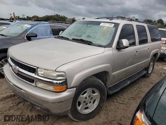 2004 Chevrolet Suburban LT with VIN 1GNEC16Z44J320633, listed as a Copart auction lot 73777104 with 231,471 mi miles and Non Repairable. Bid and sale history available at carsss.com. Image 1.