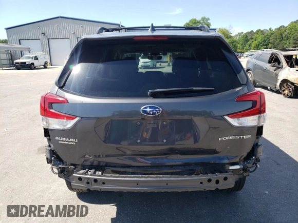 2021 Subaru Forester Limited with VIN JF2SKAUC7MH585990, listed as a Copart auction lot 56026435 with 59,984 mi miles and Salvage title. Bid and sale history available at DreamBid. Image 6.