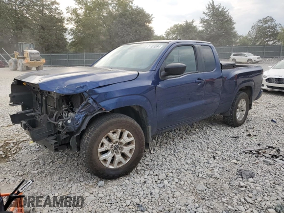 2022 Nissan Frontier S with VIN 1N6ED1CL8NN623704, listed as a Copart auction lot 71181884 with 92,307 mi miles and Clean Title. Bid and sale history available at carsss.com. Image 1.