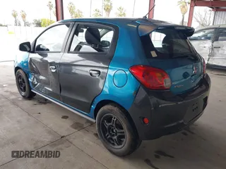 2017 Mitsubishi Mirage SE z VIN ML32A4HJ9HH006566, wystawiony jako IAAI lot #41928335 z przebiegiem 80 424 mil mil oraz . Historia ofert i sprzedaży dostępna na DreamBid. Obrazek 3.