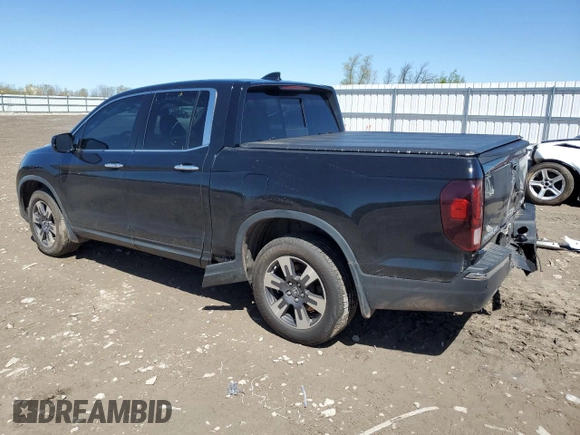 2018 Honda Ridgeline RTL-E with VIN 5FPYK3F76JB014174, listed as a Copart auction lot 52536524 with 95,822 mi miles and Clean title. Bid and sale history available at DreamBid. Image 2.