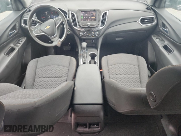 2022 Chevrolet Equinox LT with VIN 3GNAXUEV0NL240968, listed as a Copart auction lot 58982045 with 62,637 mi miles and Salvage title. Bid and sale history available at DreamBid. Image 8.