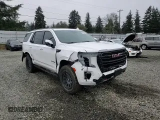 2023 GMC Yukon AT4 with VIN 1GKS2CKD7PR140416, listed as a Copart auction lot 87210684 with 19,208 mi miles and Salvage Title. Bid and sale history available at carsss.com. Image 12.