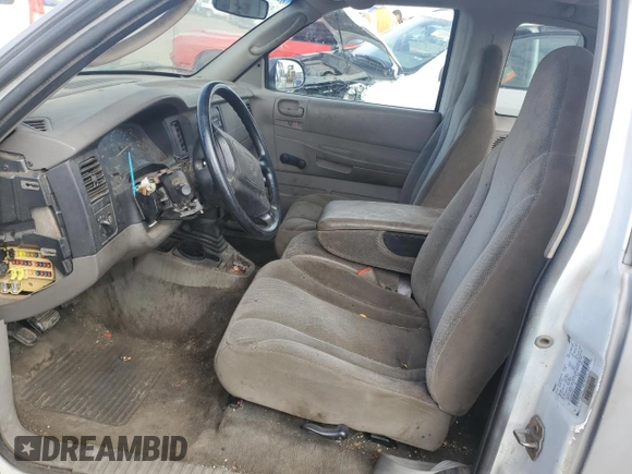 2001 Dodge Dakota SLT with VIN 1B7GG22X21S182371, listed as a Copart auction lot 76330064 with 140,917 mi miles and Non Repairable. Bid and sale history available at DreamBid. Image 7.