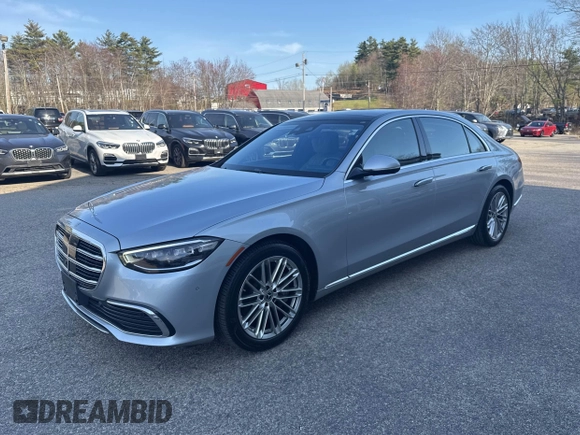 2022 Mercedes-Benz S 580 z VIN W1K6G7GB5NA078108, wystawiony jako IAAI lot #42130129 z przebiegiem 63 591 mil mil oraz . Historia ofert i sprzedaży dostępna na DreamBid. Obrazek 2.