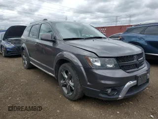 2015 Dodge Journey Crossroad with VIN 3C4PDCGG5FT511920, listed as a Copart auction lot 53875925 with 221,856 mi miles and Clean Title. Bid and sale history available at DreamBid. Image 4.