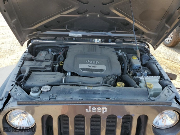 2018 Jeep Wrangler JK Unlimited Sport S with VIN 1C4BJWDG9JL886898, listed as a Copart auction lot 55450283 with 96,727 mi miles. Bid and sale history available at carsss.com. Image 11.