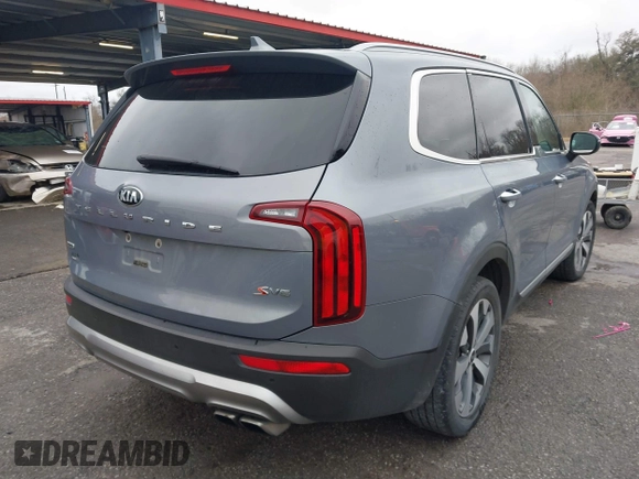2020 Kia Telluride S with VIN 5XYP6DHC9LG041700, listed as a IAAI auction lot 41585797 with 112,869 mi miles and . Bid and sale history available at DreamBid. Image 4.