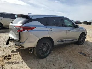 2020 Acura RDX w/A-Spec Pkg with VIN 5J8TC1H62LL008267, listed as a Copart auction lot 45682745 with 99,995 mi miles and Salvage title. Bid and sale history available at DreamBid. Image 3.