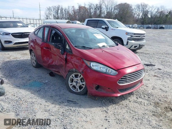 2016 Ford Fiesta SE with VIN 3FADP4BJ4GM110959, listed as a IAAI auction lot 41704813 with 47,740 mi miles. Bid and sale history available at carsss.com. Image 1.