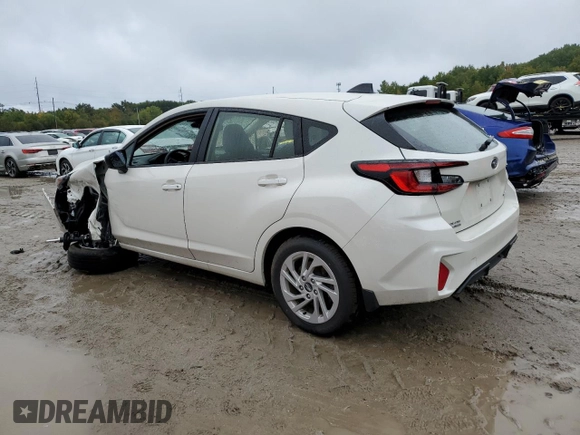 2024 Subaru Impreza with VIN JF1GUABC8R8279007, listed as a Copart auction lot 74223064 with 10,608 mi miles and Salvage Title. Bid and sale history available at carsss.com. Image 2.
