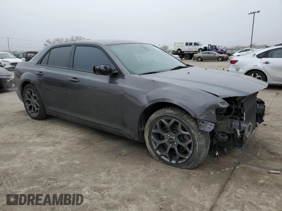 2018 Chrysler 300 with VIN 2C3CCAGG7JH267831, listed as a Copart auction lot 43916635 with 106,421 mi miles and Salvage Title. Bid and sale history available at carsss.com. Image 4.
