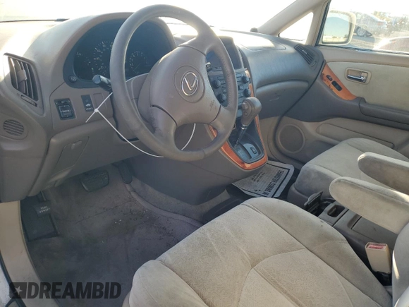 2002 Lexus RX 300 with VIN JTJGF10UX20120474, listed as a Copart auction lot 83095124 with 200,818 mi miles and Clean Title. Bid and sale history available at carsss.com. Image 8.