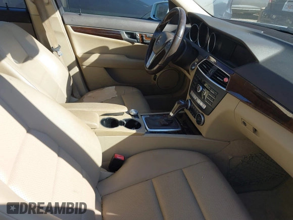 2014 Mercedes-Benz C 250 Sport with VIN WDDGF4HB3EA963847, listed as a IAAI auction lot 41445657 with 107,457 mi miles and . Bid and sale history available at carsss.com. Image 5.