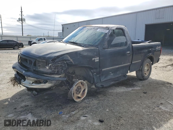 1998 Ford F-150 with VIN 1FTZF18W6WNA50479, listed as a Copart auction lot 42035055 with 125,861 mi miles and Salvage title. Bid and sale history available at DreamBid. Image 1.