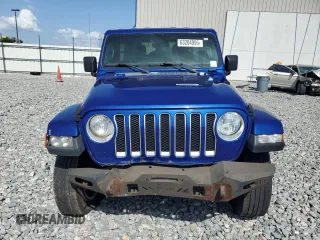 2019 Jeep Wrangler Unlimited Sahara with VIN 1C4HJXEN9KW592821, listed as a Copart auction lot 63204995 with 134,170 mi miles and Non repairable. Bid and sale history available at DreamBid. Image 5.