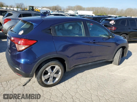 2017 Honda HR-V LX with VIN 3CZRU6H39HG703594, listed as a Copart auction lot 48248624 with 99,608 mi miles and Salvage Title. Bid and sale history available at DreamBid. Image 3.