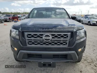 2022 Nissan Frontier SV with VIN 1N6ED1CM4NN682645, listed as a Copart auction lot 74834384 with 25,912 mi miles and Salvage title. Bid and sale history available at DreamBid. Image 5.